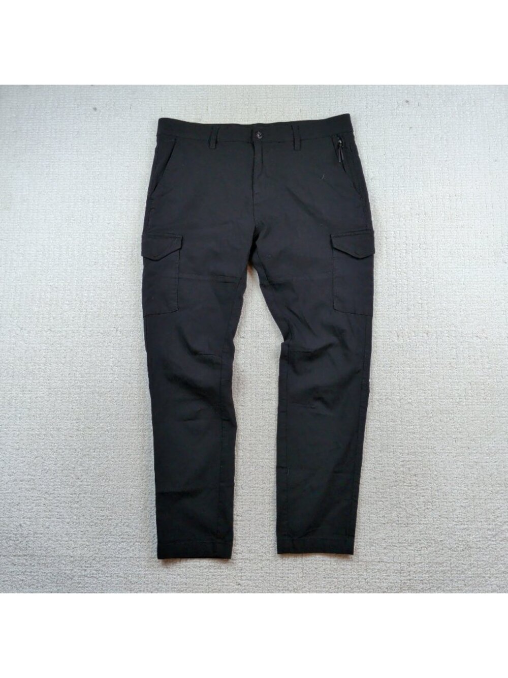 Projek Raw Cargo Pants Mens Size 36 Black Stretch Gorpcore Techwear Utility